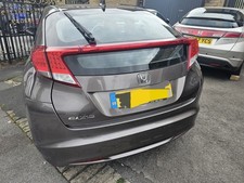 12-2017 HONDA CIVIC MK9 REAR TAILGATE NO LIGHTS WITH INTERIOR TRIMS OEM YR578M