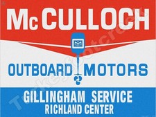 Mcculloch outboard motors - motors, x