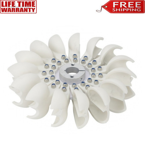 198mm pelton wheel - 198mm/7.8",