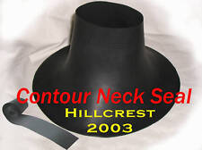 SCUBA DIVING DRY SUIT MEDIUM / LARGE CONTOUR NECK SEAL WITH TAPE