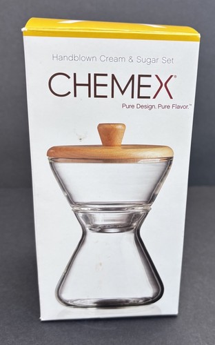 Chemex handblown glass cream - glass,