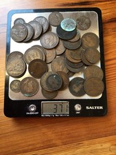 job lot of old pennies and