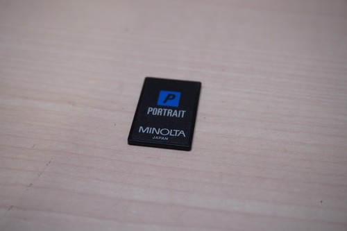 Minolta portrait card for - minolta,