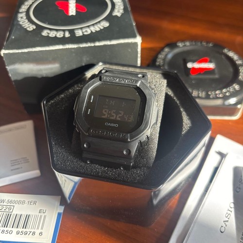 Casio shock 5600bb 1er - casio, dw-5600bb-1er