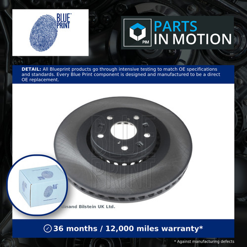 Brake disc single vented front - brake,