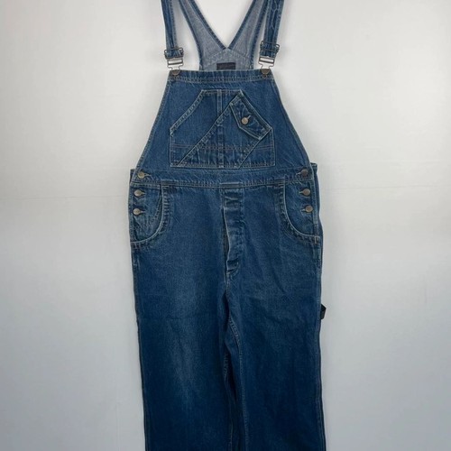 Men blue navy dungarees - blue,