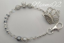 Personalised Bling Dummy Clip