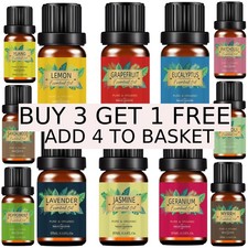 Essential Oils 10ML Pure Essential Oil Aromatherapy Fragrances Diffuser Burner