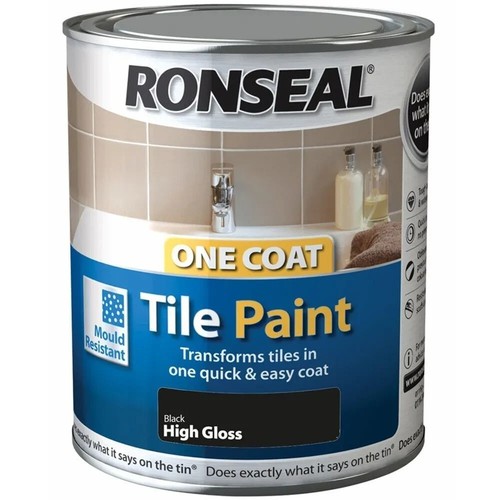 Ronseal one coat tile paint - coat,