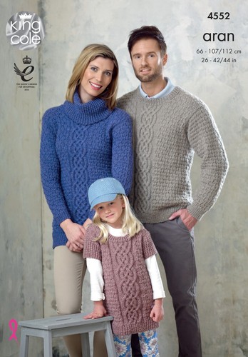 King cole aran knitting - king,