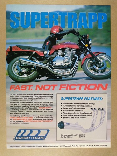 1982 supertrapp exhaust - 1982,