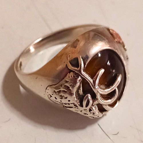 Sterling silver size black - sterling,