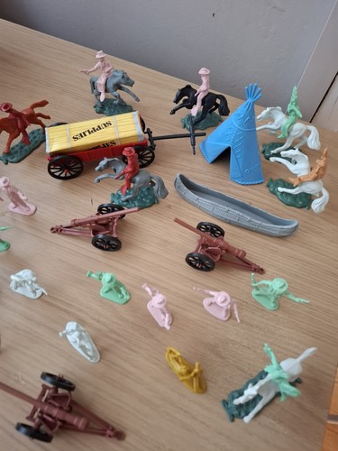 Plastic cowboy and - plastic,