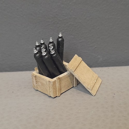 Miniature model gas bottles - miniature,
