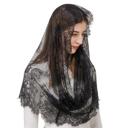 Lace veil spanish - veil,