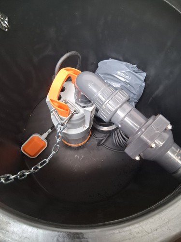 Mini drainage chamber with - chamber,