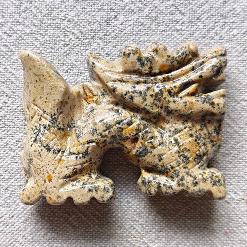 Small carved picture jasper - carved,
