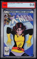 Uncanny X-Men #168 PSA 9.8 White Pages Marvel 1983 1st app. Madelyne Pryor