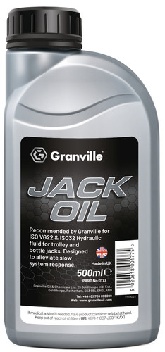 Granville hydraulic jack oil - hydraulic,