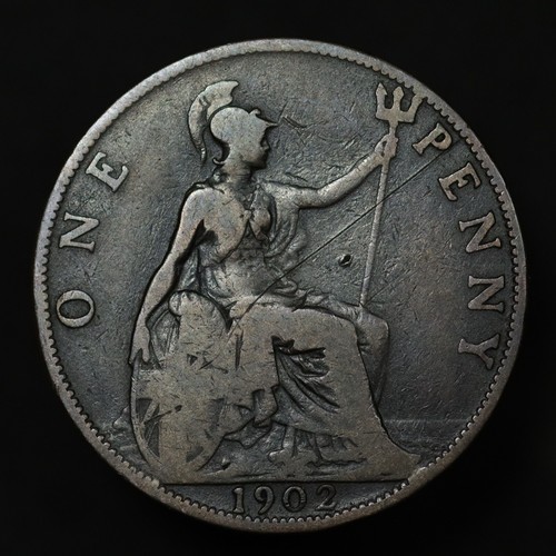1902 great britain one penny - 1902,