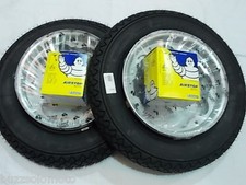 Lambretta 350x10 Michelin S83 Tyres (x2) Michelin Innertubes (x2) Wheel Rims x2