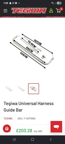 Tegiwa harness guide bar - ,
