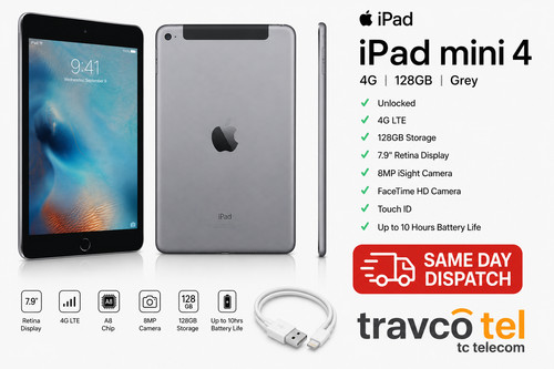 Apple ipad mini 4th gen - apple, 128gb