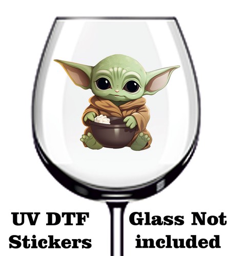 Colourful baby yoda - colourful,