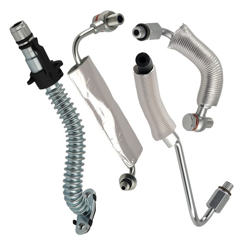 Turbo oil return feed - return,