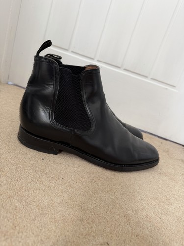 Loake men black - loake, leather