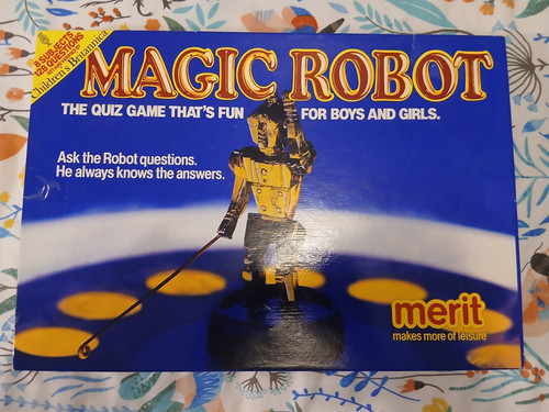 Vintage magic robot game - vintage,