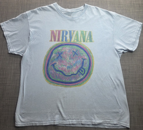 Nirvana nevermind rock smiley - nevermind,