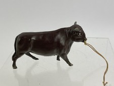 Timpo Toys Man Leading Bull -