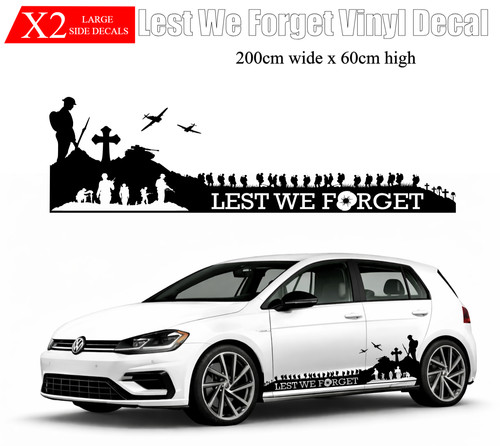 Large lest forget poppy - lest,