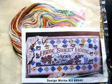 Vintage Home Sweet Home  Cross Stitch & Patchwork Kit 9940 as seen - unused    T