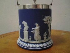 Edwardian Jasperware Blue
