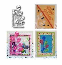 Balloons Border Metal Die