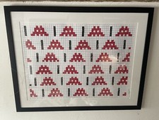 Space Invader Homework Print Ed 100 Signed 