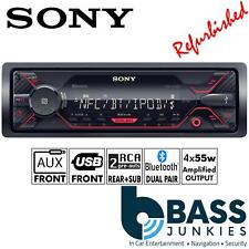 Sony Mechless Car Stereo Bluetooth MP3/WMA/FLAC Radio USB AUX iPod|iPhone|Andoid