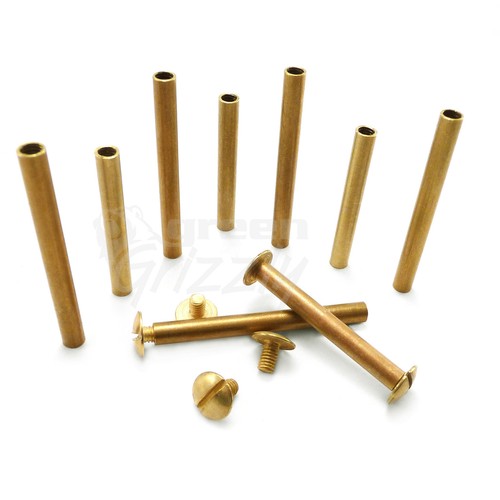 Solid brass binding book posts - binding,