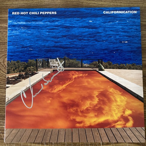 Chad smith autographed vinyl - chad,