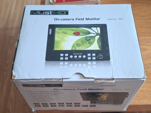 Musthd m601 camera field - musthd, on-camera