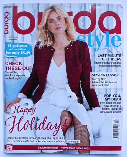 Burda style magazine 2018 - magazine, 12/2018