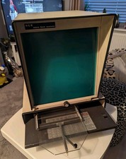 Vintage Microfiche Reader Screen Display Unit NCR L4✅
