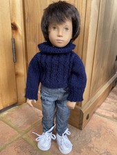 Vintage 16” Dark Denims Trendon Gregor Doll By Sasha Morgenthaler
