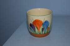 A rare Clarice Cliff Egg cup "Autumn Crocus" 1952