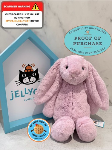 Rare jellycat bashful - bashful, tulip
