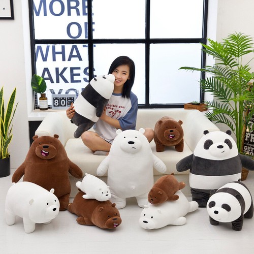 60cm bare bears - we,
