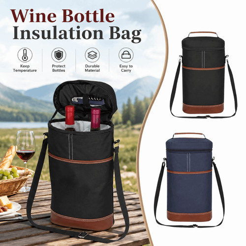 Wine insulated carrier - wine, 2
