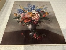 Vernon Ward Framed Print Roses